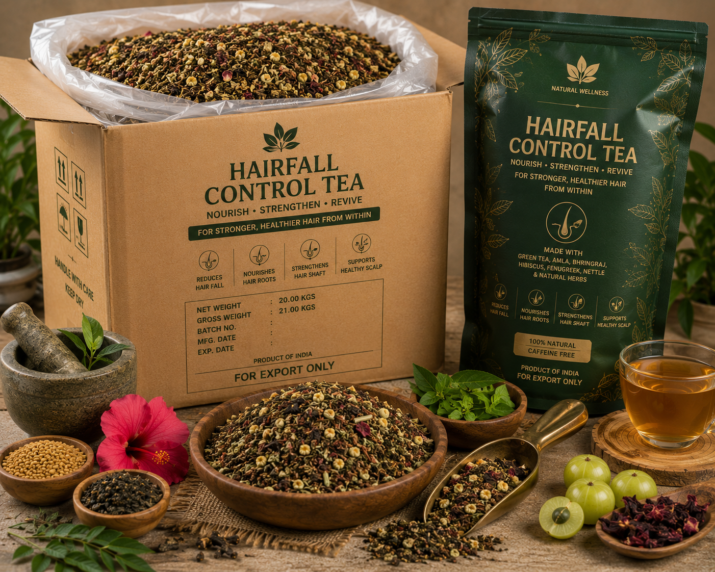 Hairfall Control Tea
